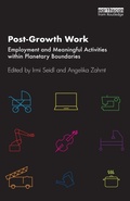 Cover: Post-Growth Work - Routledge