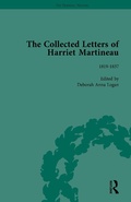 Cover: The Collected Letters of Harriet Martineau Vol 1 - Routledge