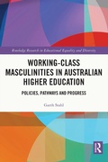 Cover: Working-Class Masculinities in Australian Higher Education - Routledge