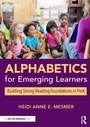 Cover: Alphabetics for Emerging Learners - Routledge
