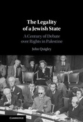 Cover: The Legality of a Jewish State - Cambridge University Press