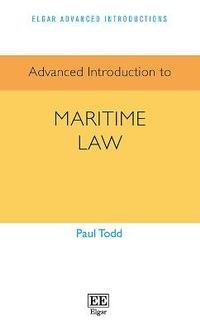 Enlarge image Cover: Advanced Introduction to Maritime Law - Edward Elgar Publishing
