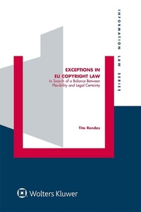 Abbildung von: Exceptions in EU Copyright Law - Kluwer Law International