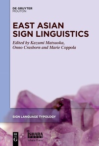 Abbildung von: East Asian Sign Linguistics - De Gruyter Mouton