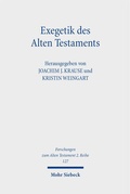 Cover: Exegetik des Alten Testaments - Mohr Siebeck
