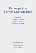Cover: The Joseph Story between Egypt and Israel - Mohr Siebeck