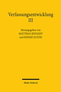 Abbildung von: Verfassungsentwicklung III - Mohr Siebeck
