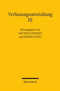 Cover: Verfassungsentwicklung III - Mohr Siebeck