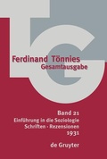 Cover: 1931 - De Gruyter