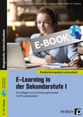 Cover: E-Learning in der Sekundarstufe I - Persen Verlag