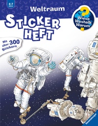 Abbildung von: Wieso? Weshalb? Warum? Stickerheft - Weltraum - Ravensburger