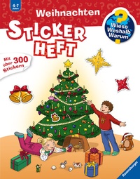 Abbildung von: Wieso? Weshalb? Warum? Stickerheft - Weihnachten - Ravensburger