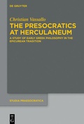 Cover: The Presocratics at Herculaneum - De Gruyter