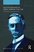 Cover: Selected Writings of John A. Hobson 1932-1938 - Routledge