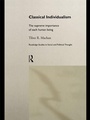 Cover: Classical Individualism - Routledge
