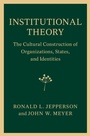 Cover: Institutional Theory - Cambridge University Press