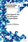 Cover: The Search for the Virtuous Corporation - Cambridge University Press