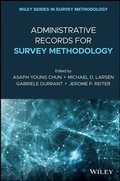 Cover: Administrative Records for Survey Methodology - Wiley