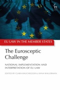 Cover: The Eurosceptic Challenge - Hart Publishing