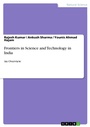 Cover: Frontiers in Science and Technology in India - GRIN Verlag