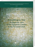 Cover: Everything as One - Harrassowitz Verlag