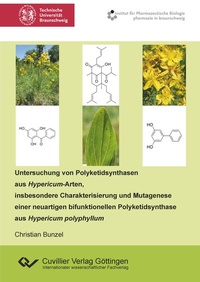 Abbildung von: Untersuchung von Polyketidsynthasen aus Hypericum-Arten, insbesondere Charakterisierung und Mutagenese einer neuartigen bifunktionellen Polyketidsynthase aus Hypericum polyphyllum - Cuvillier Verlag
