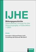 Cover: IJHE Bildungsgeschichte - Verlag Julius Klinkhardt