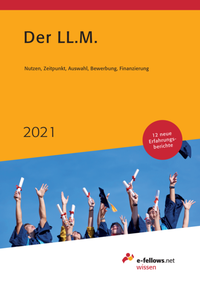 Enlarge image Cover: Der LL.M. 2021 - e-fellows.net