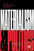 Cover: Materialism and Politics - ICI Berlin Press