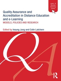 Enlarge image Cover: Quality Assurance and Accreditation in Distance Education and e-Learning - Routledge