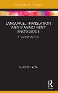 Cover: Language, Translation and Management Knowledge - Routledge