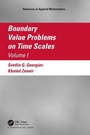 Cover: Boundary Value Problems on Time Scales, Volume I - Chapman & Hall/CRC