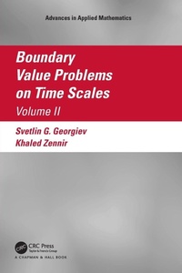 Enlarge image Cover: Boundary Value Problems on Time Scales, Volume II - Chapman & Hall/CRC