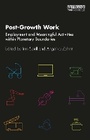 Cover: Post-Growth Work - Routledge