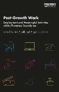 Cover: Post-Growth Work - Routledge