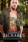 Cover: Winning the Survivalist (Wolves of Stone Ridge, #54) - eXtasy Books Inc
