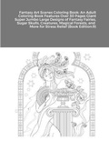 Cover: Fantasy Art Scenes Coloring Book - Lulu.com