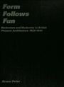 Cover: Form Follows Fun - Routledge
