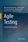Cover: Agile Testing - Springer
