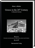 Cover: Greece in the 20th Century - Harrassowitz Verlag