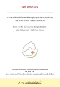 Abbildung von: Naturheilkundliche und komplementärmedizinische Verfahren in der Veterinärmedizin. - VVB Laufersweiler Verlag