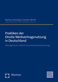 Cover: Praktiken der Onsite-Werkvertragsnutzung in Deutschland - Nomos