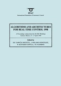 Cover: Algorithms and Architectures for Real-Time Control 1998 - Pergamon