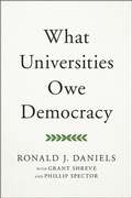 Cover: What Universities Owe Democracy - Johns Hopkins University Press