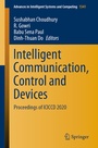 Cover: Intelligent Communication, Control and Devices - Springer