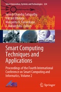 Cover: Smart Computing Techniques and Applications - Springer
