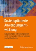 Abbildung von: Kostenoptimierte Anwendungsentwicklung - Springer Vieweg
