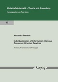 Cover: Individualization of Information-Intensive Consumer-Oriented Services - Logos Berlin