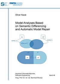 Enlarge image Cover: Model Analyses Based on Semantic Differencing and Automatic Model Repair - Shaker