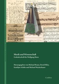 Cover: Musik und Wissenschaft - ConBrio